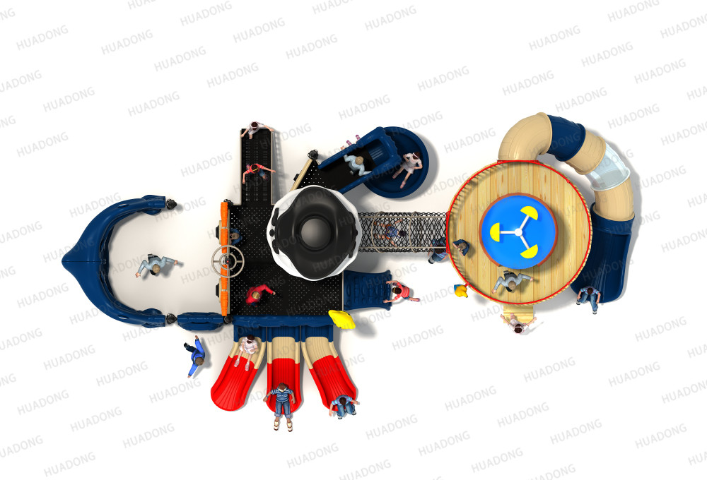 Sân chơi ngoài trời sê-ri Pirates Ship HD-HDD001-21152