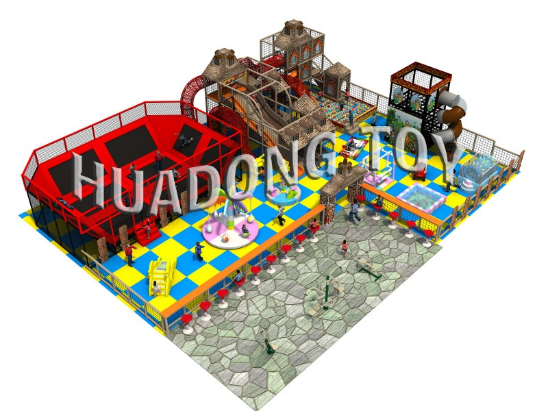 Sân chơi trong nhà Ancient Tribe HD15B-016A