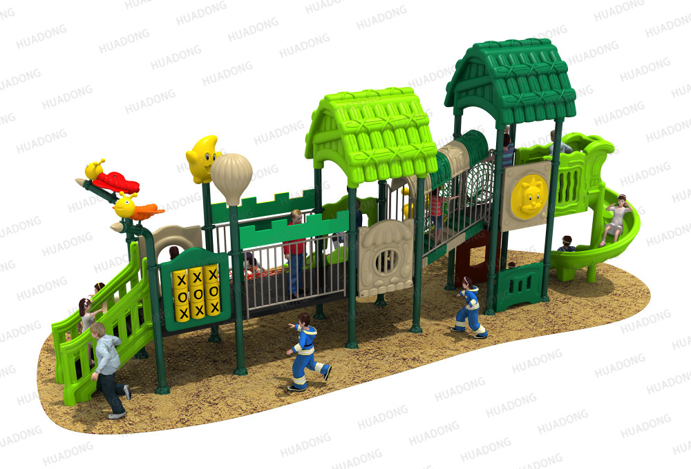 sân chơi ngoài trời sê-ri gỗ HD-008-21074