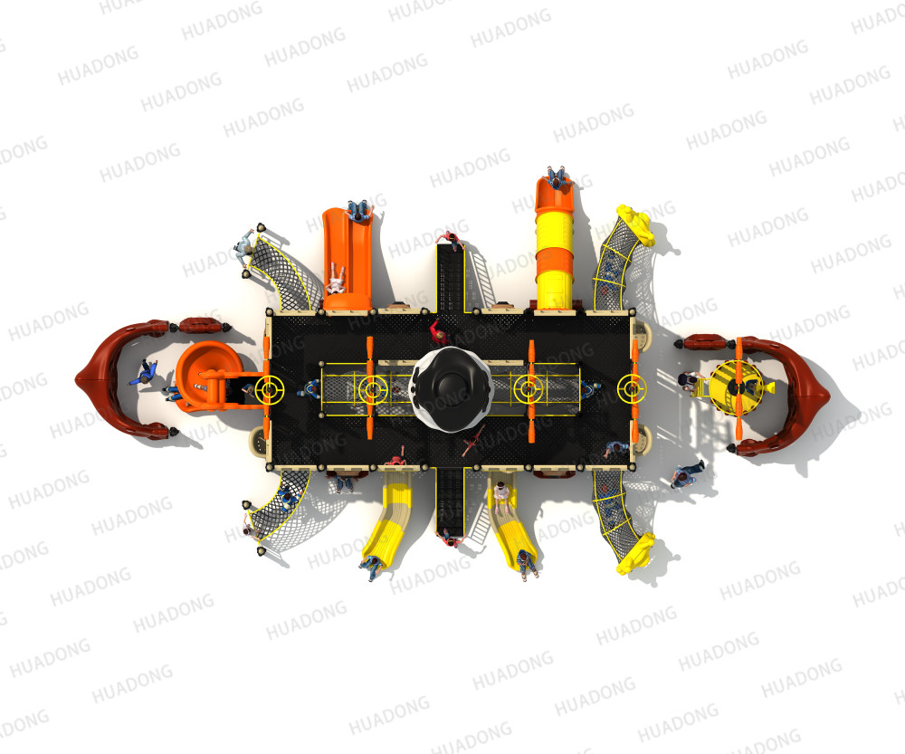 Sân chơi ngoài trời sê-ri Pirate Ship HD-HDD004-21153