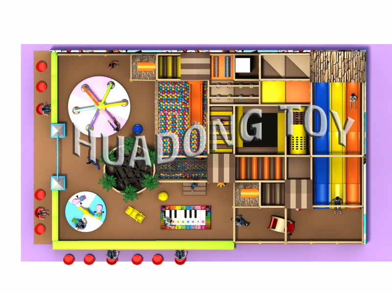 Sân chơi trong nhà Ancient Tribe HD15B-015A