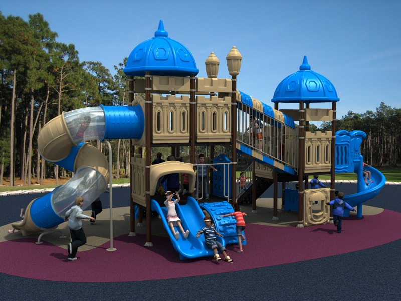 Sân chơi trẻ em ngoài trời Castle Châu Âu và Hàn Quốc HD-HOH004-21079
