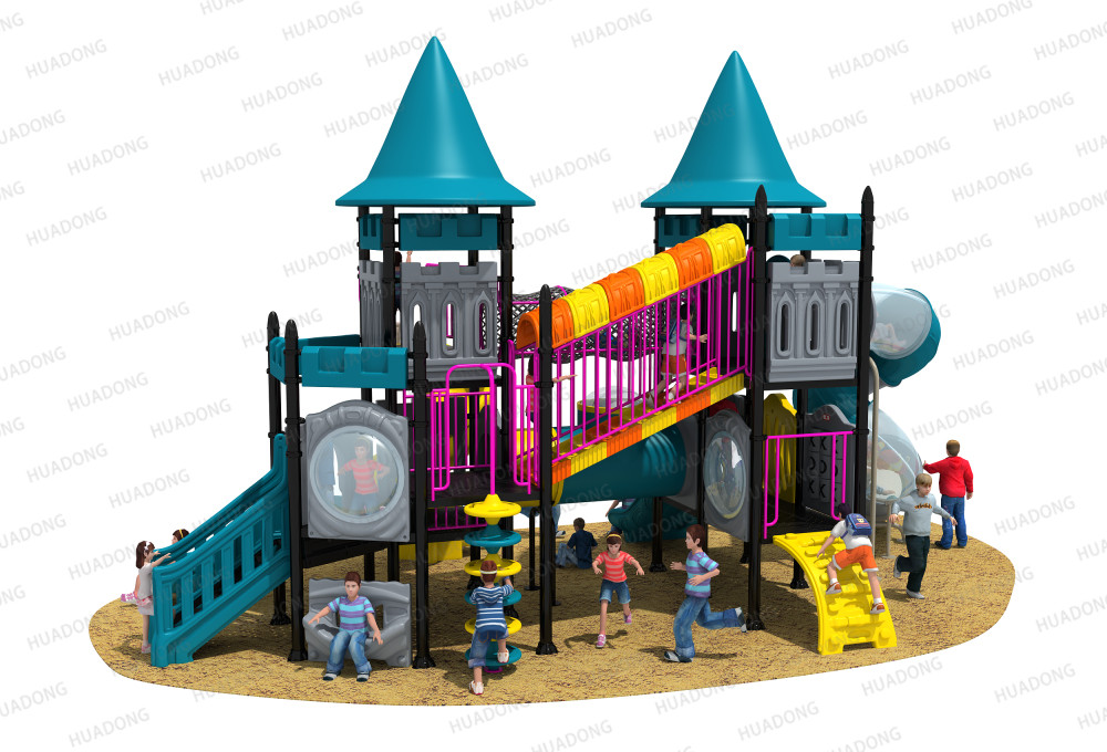 Sân chơi trẻ em ngoài trời Castle Châu Âu và Hàn Quốc HD-HOH006-21081