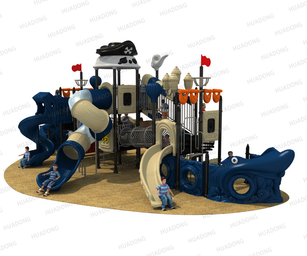 Sân chơi ngoài trời sê-ri Pirate Ship HD-HDD002-19139