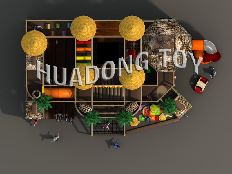 Sân chơi trong nhà Ancient Tribe HD15B-010A