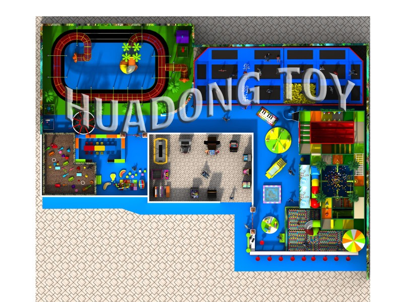 Sân chơi trong nhà Rừng Trinh Nữ HD15B-031A